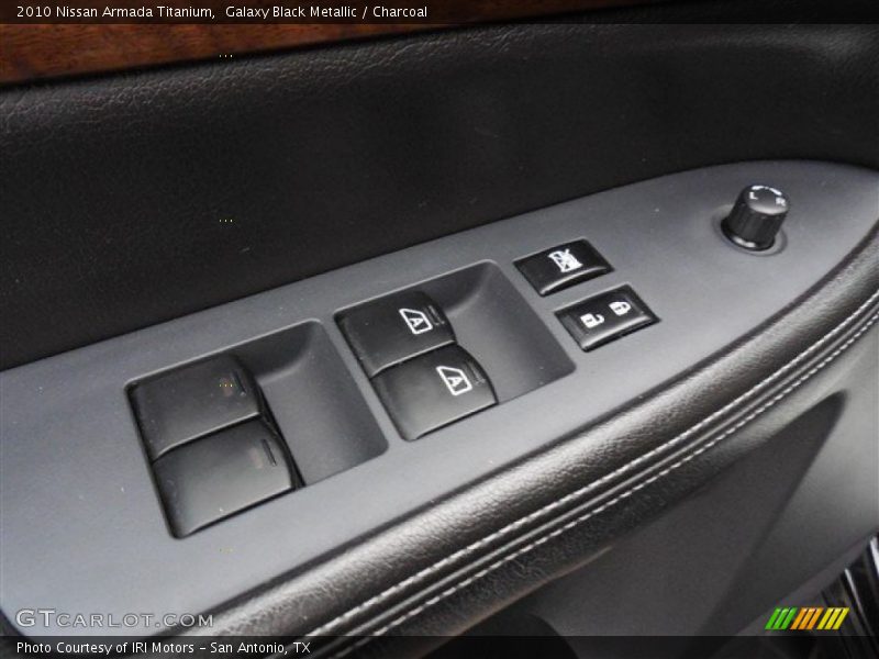 Galaxy Black Metallic / Charcoal 2010 Nissan Armada Titanium