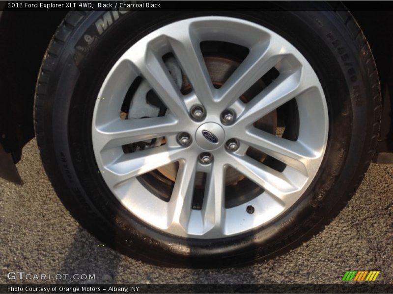 Black / Charcoal Black 2012 Ford Explorer XLT 4WD