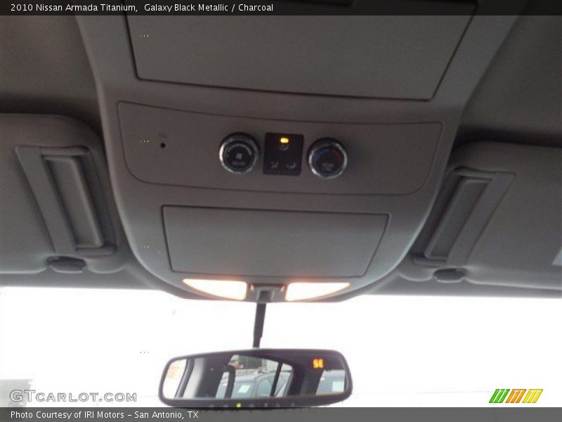 Galaxy Black Metallic / Charcoal 2010 Nissan Armada Titanium