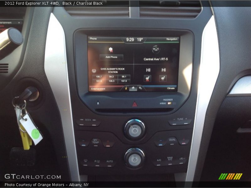 Black / Charcoal Black 2012 Ford Explorer XLT 4WD