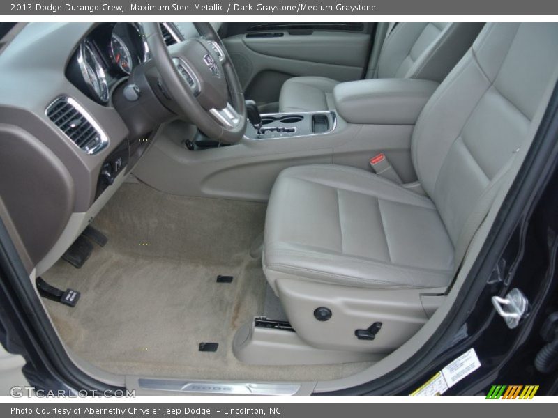 Maximum Steel Metallic / Dark Graystone/Medium Graystone 2013 Dodge Durango Crew
