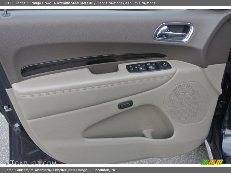 Maximum Steel Metallic / Dark Graystone/Medium Graystone 2013 Dodge Durango Crew