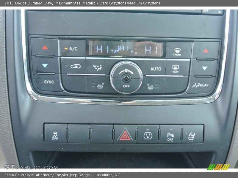 Maximum Steel Metallic / Dark Graystone/Medium Graystone 2013 Dodge Durango Crew