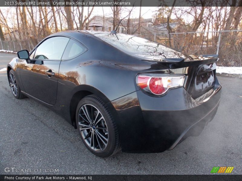 Crystal Black Silica / Black Leather/Alcantara 2013 Subaru BRZ Limited