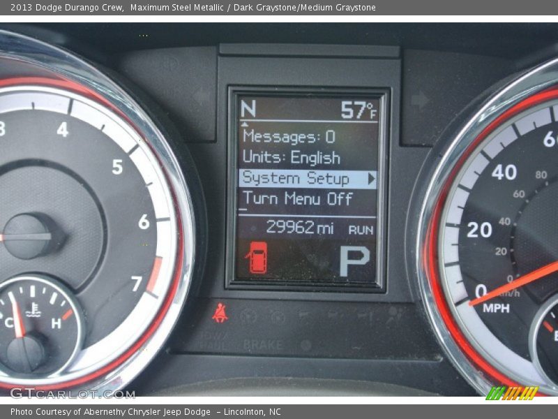 Maximum Steel Metallic / Dark Graystone/Medium Graystone 2013 Dodge Durango Crew