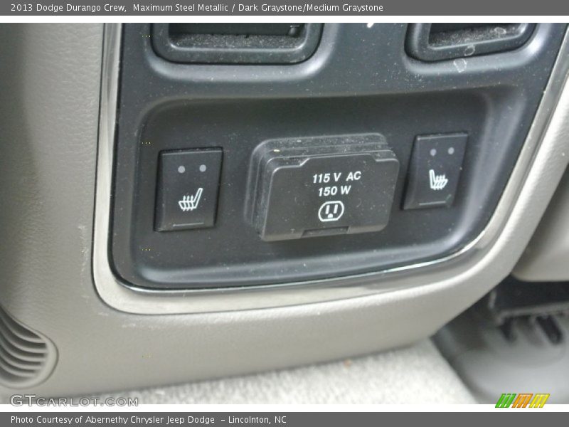 Maximum Steel Metallic / Dark Graystone/Medium Graystone 2013 Dodge Durango Crew