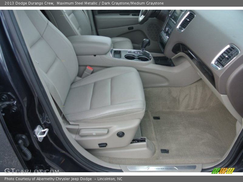 Maximum Steel Metallic / Dark Graystone/Medium Graystone 2013 Dodge Durango Crew