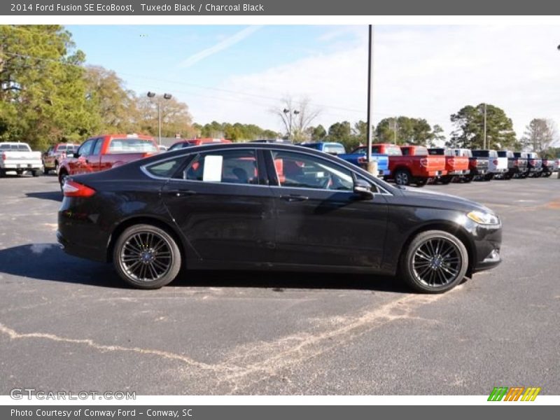 Tuxedo Black / Charcoal Black 2014 Ford Fusion SE EcoBoost