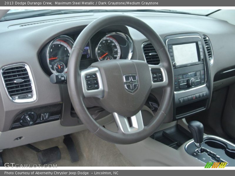 Maximum Steel Metallic / Dark Graystone/Medium Graystone 2013 Dodge Durango Crew