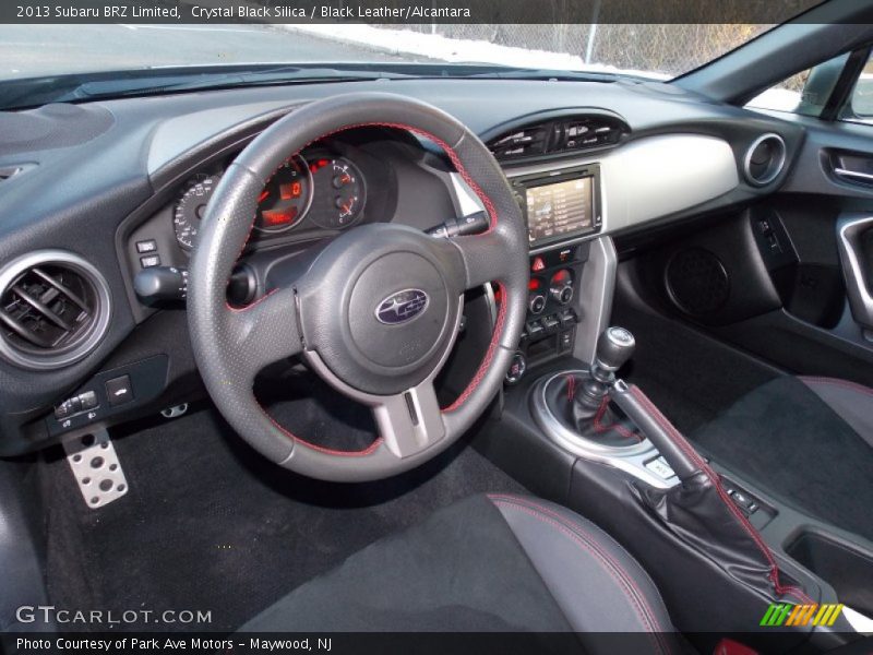 Black Leather/Alcantara Interior - 2013 BRZ Limited 