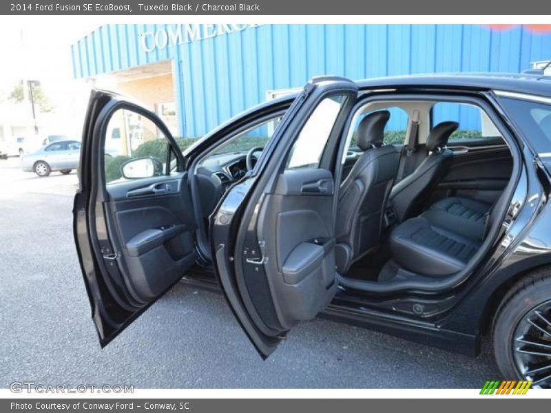 Tuxedo Black / Charcoal Black 2014 Ford Fusion SE EcoBoost
