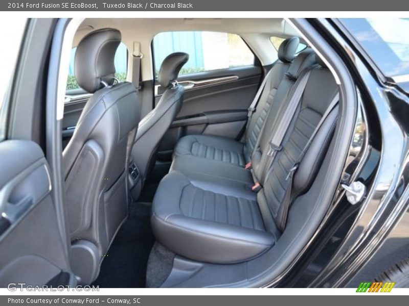 Tuxedo Black / Charcoal Black 2014 Ford Fusion SE EcoBoost