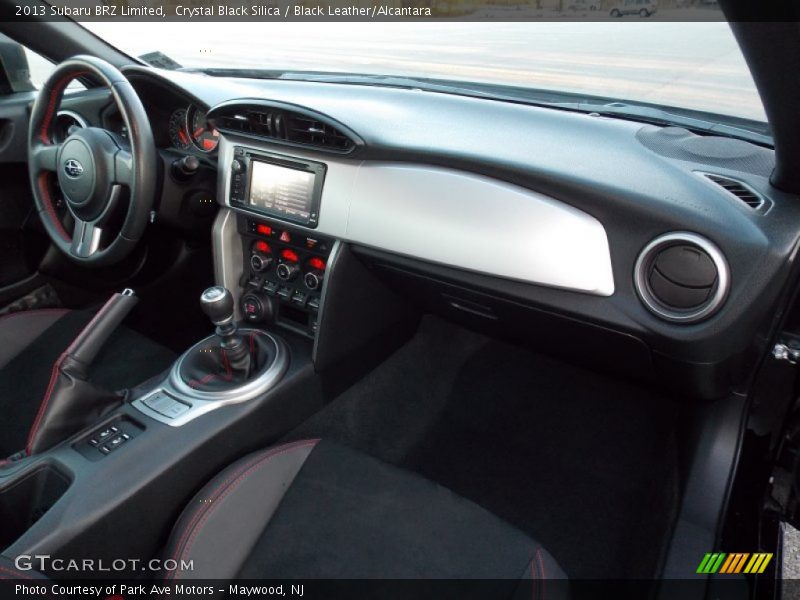 Crystal Black Silica / Black Leather/Alcantara 2013 Subaru BRZ Limited