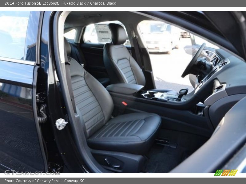 Tuxedo Black / Charcoal Black 2014 Ford Fusion SE EcoBoost