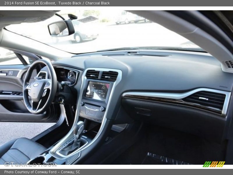 Tuxedo Black / Charcoal Black 2014 Ford Fusion SE EcoBoost