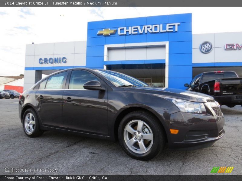 Tungsten Metallic / Medium Titanium 2014 Chevrolet Cruze LT