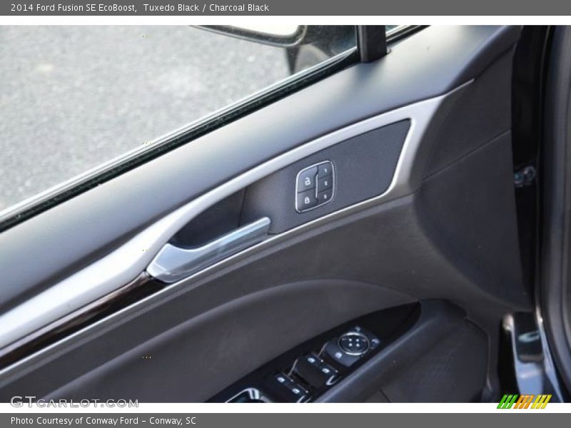 Tuxedo Black / Charcoal Black 2014 Ford Fusion SE EcoBoost