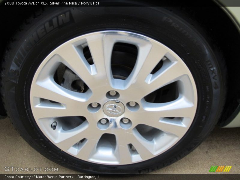 Silver Pine Mica / Ivory Beige 2008 Toyota Avalon XLS