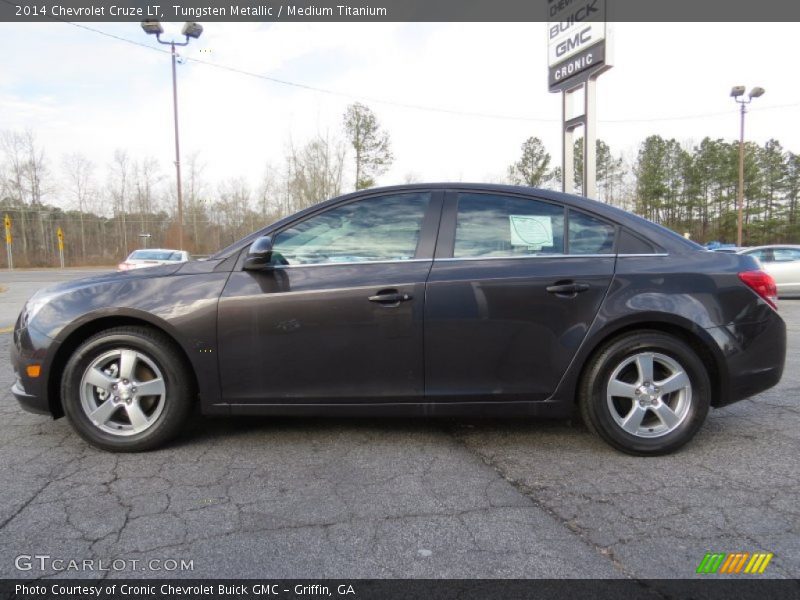 Tungsten Metallic / Medium Titanium 2014 Chevrolet Cruze LT