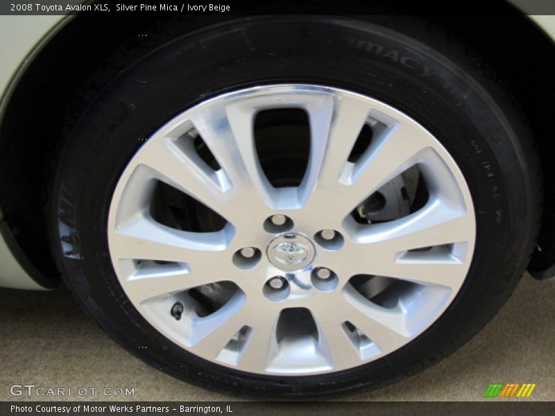 Silver Pine Mica / Ivory Beige 2008 Toyota Avalon XLS