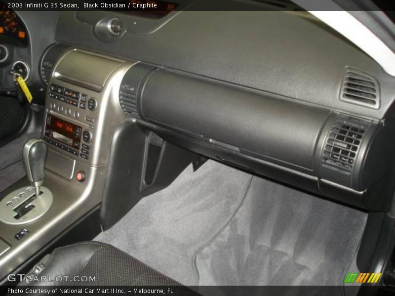 Black Obsidian / Graphite 2003 Infiniti G 35 Sedan