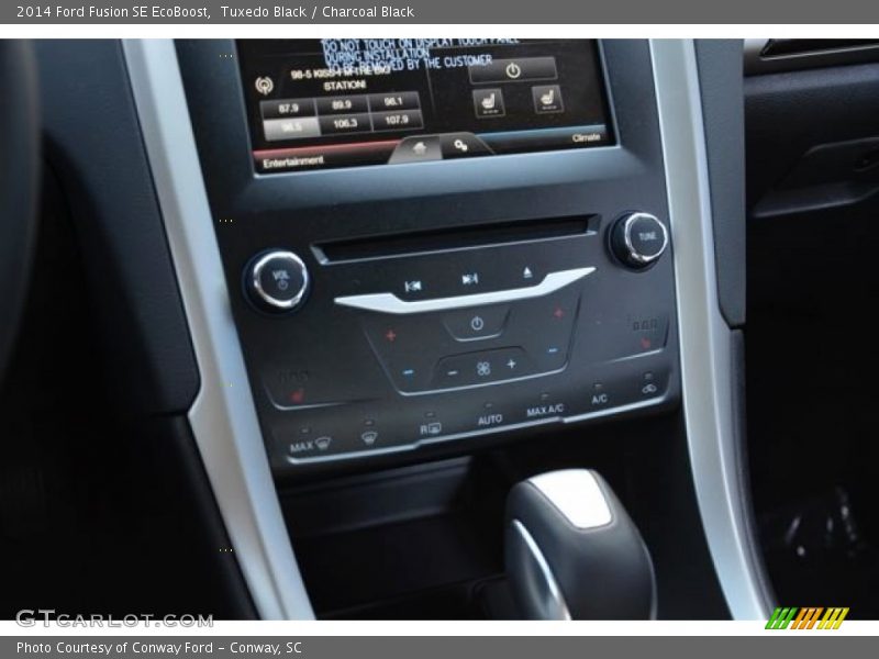 Tuxedo Black / Charcoal Black 2014 Ford Fusion SE EcoBoost