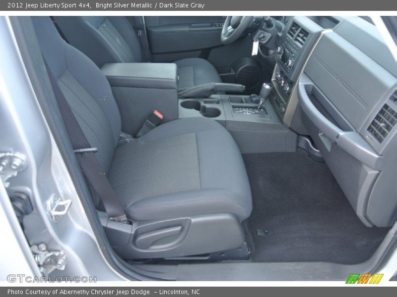 Bright Silver Metallic / Dark Slate Gray 2012 Jeep Liberty Sport 4x4
