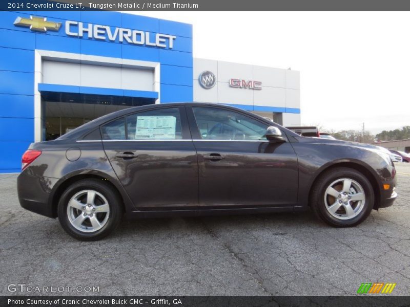 Tungsten Metallic / Medium Titanium 2014 Chevrolet Cruze LT