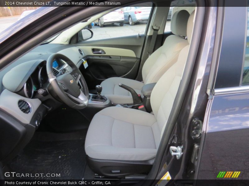 Tungsten Metallic / Medium Titanium 2014 Chevrolet Cruze LT