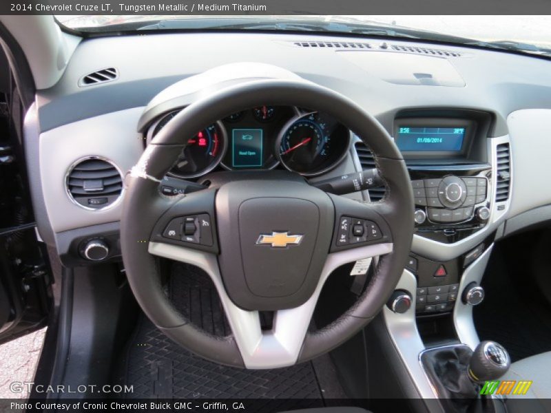 Tungsten Metallic / Medium Titanium 2014 Chevrolet Cruze LT