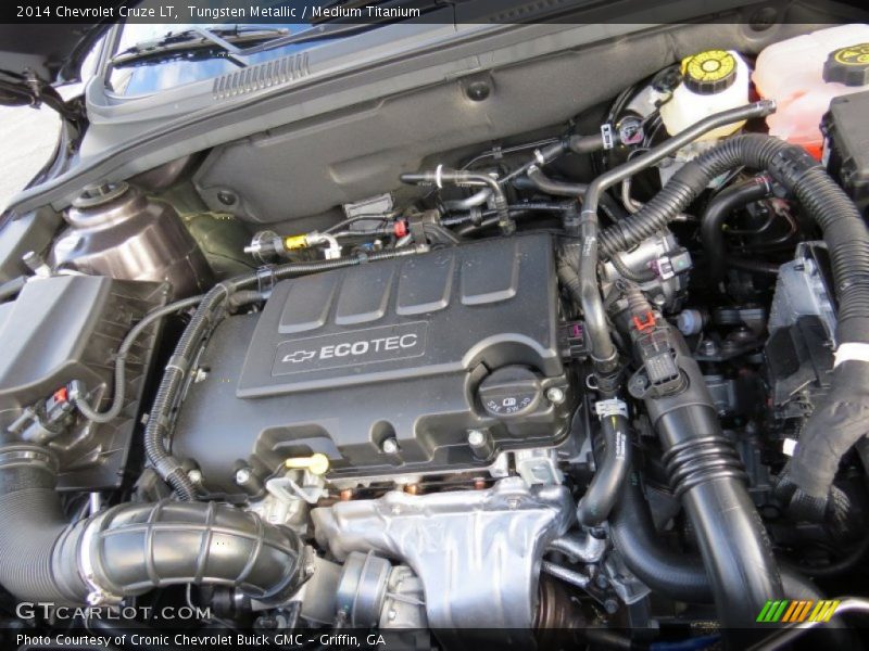  2014 Cruze LT Engine - 1.4 Liter Turbocharged DOHC 16-Valve VVT ECOTEC 4 Cylinder