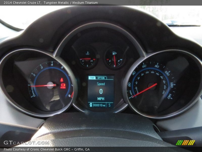 Tungsten Metallic / Medium Titanium 2014 Chevrolet Cruze LT