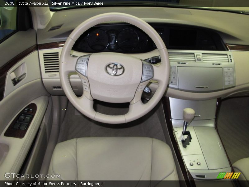 Dashboard of 2008 Avalon XLS