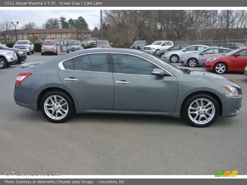 Ocean Gray / Cafe Latte 2011 Nissan Maxima 3.5 SV