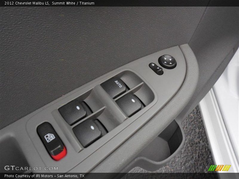 Summit White / Titanium 2012 Chevrolet Malibu LS