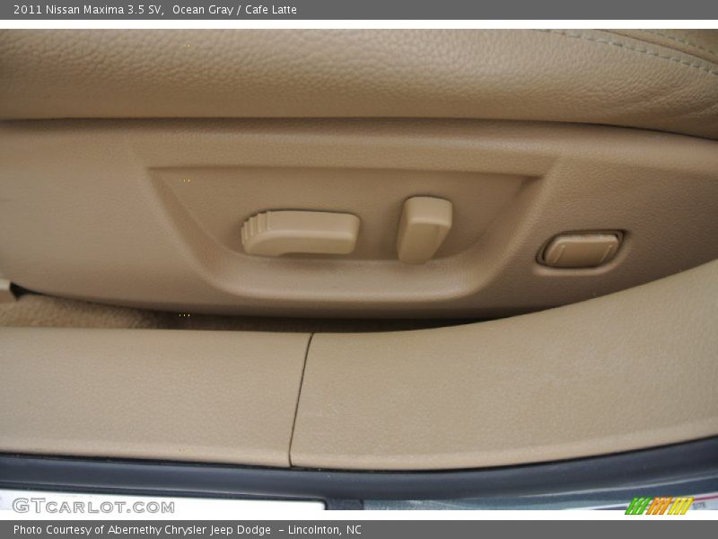 Ocean Gray / Cafe Latte 2011 Nissan Maxima 3.5 SV