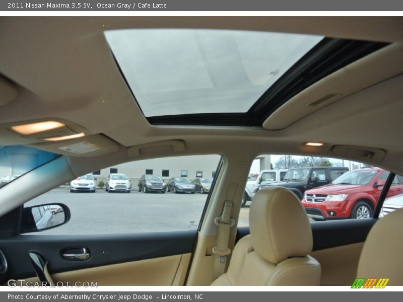 Ocean Gray / Cafe Latte 2011 Nissan Maxima 3.5 SV