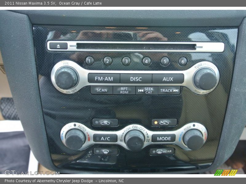 Ocean Gray / Cafe Latte 2011 Nissan Maxima 3.5 SV