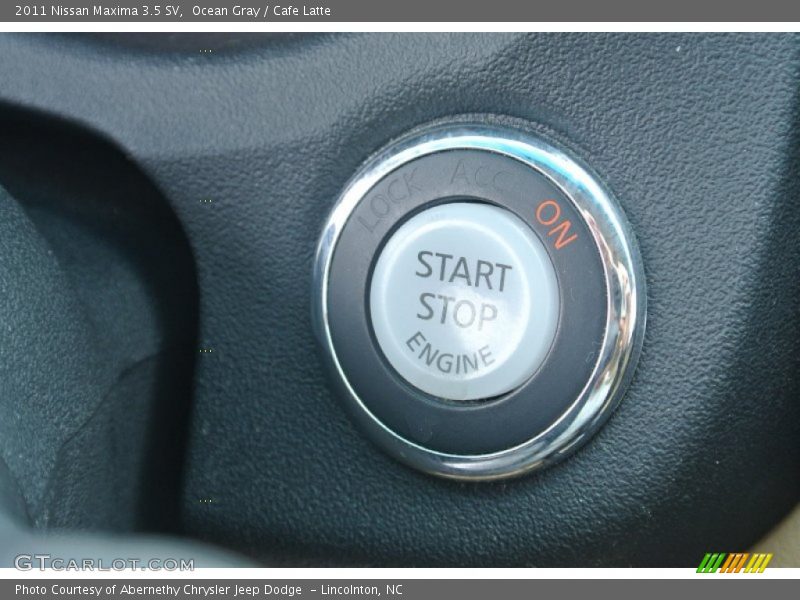 Ocean Gray / Cafe Latte 2011 Nissan Maxima 3.5 SV