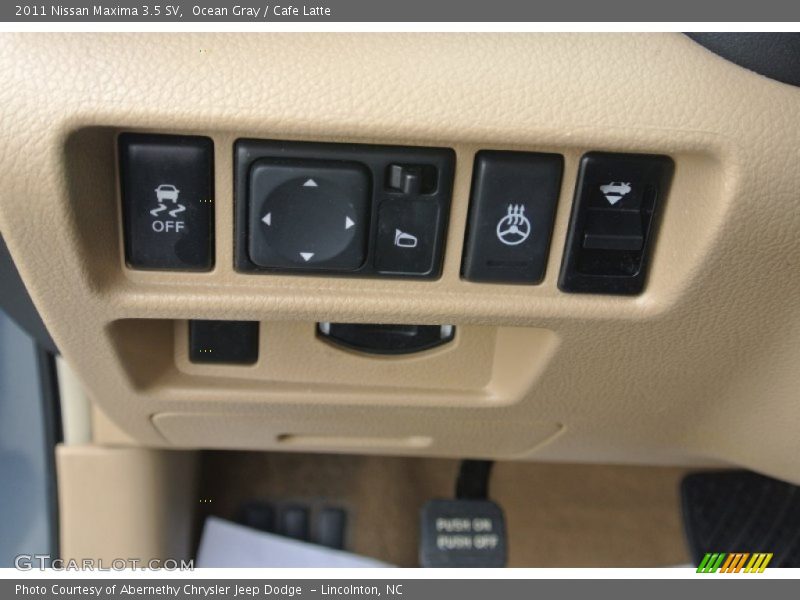 Ocean Gray / Cafe Latte 2011 Nissan Maxima 3.5 SV