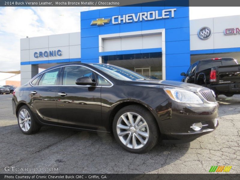 Mocha Bronze Metallic / Choccachino 2014 Buick Verano Leather