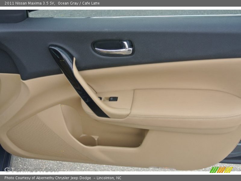 Ocean Gray / Cafe Latte 2011 Nissan Maxima 3.5 SV