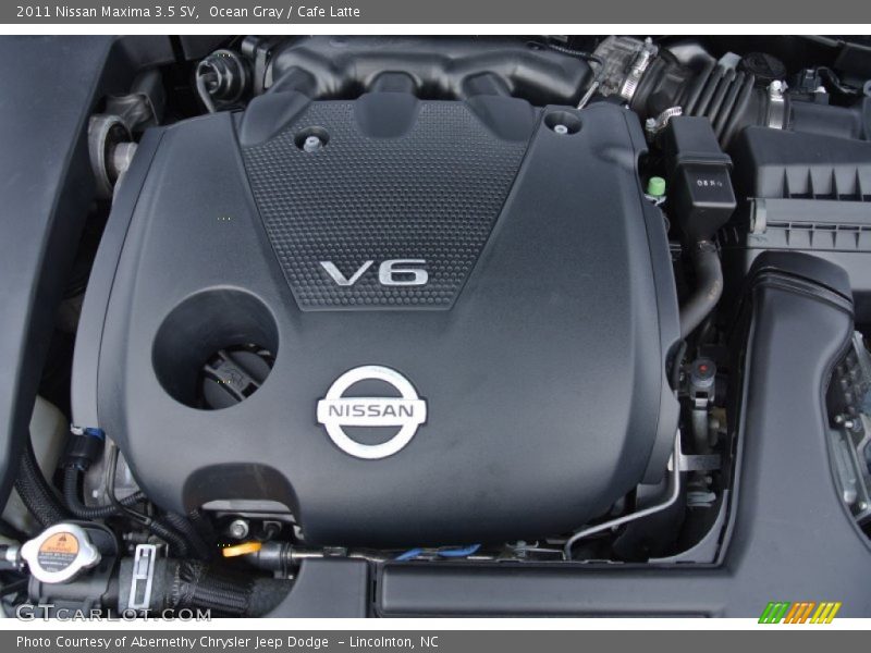 Ocean Gray / Cafe Latte 2011 Nissan Maxima 3.5 SV