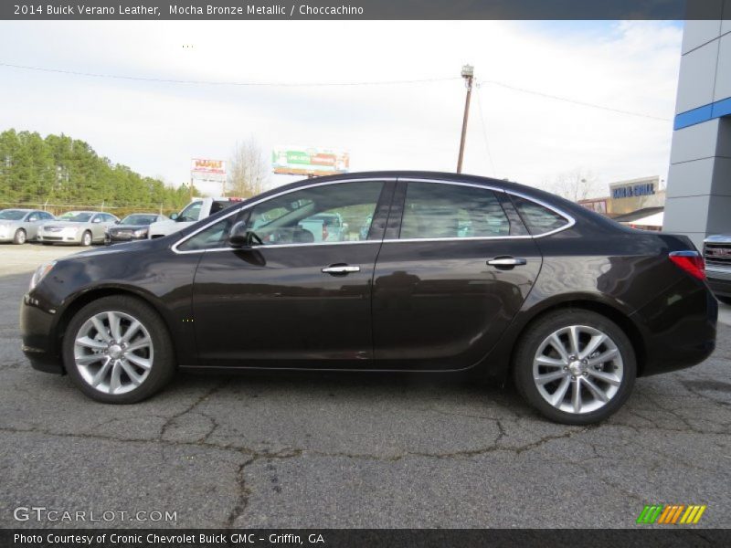 Mocha Bronze Metallic / Choccachino 2014 Buick Verano Leather