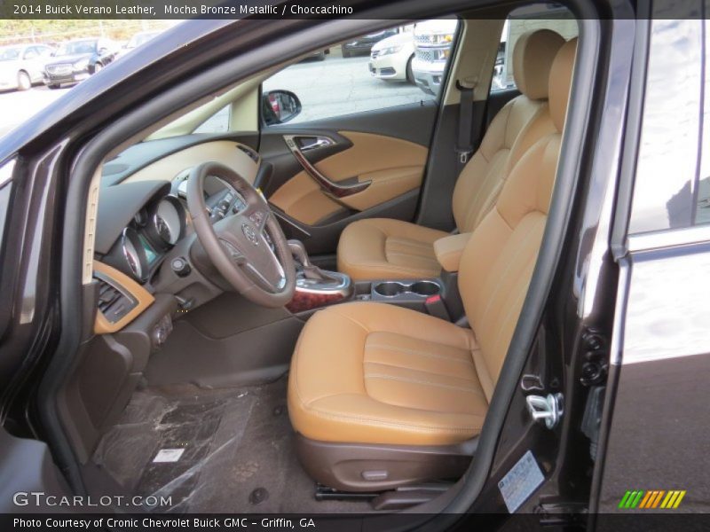  2014 Verano Leather Choccachino Interior