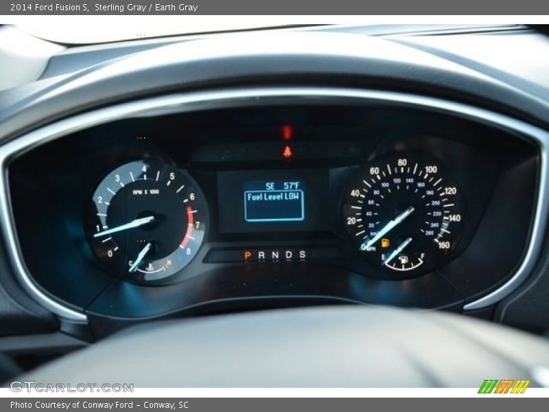 Sterling Gray / Earth Gray 2014 Ford Fusion S