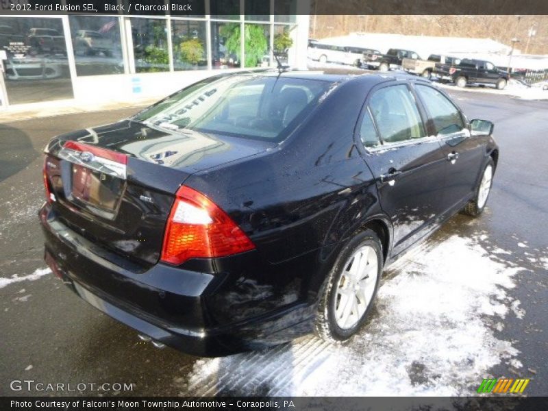 Black / Charcoal Black 2012 Ford Fusion SEL