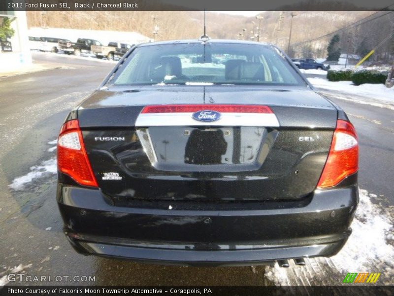 Black / Charcoal Black 2012 Ford Fusion SEL