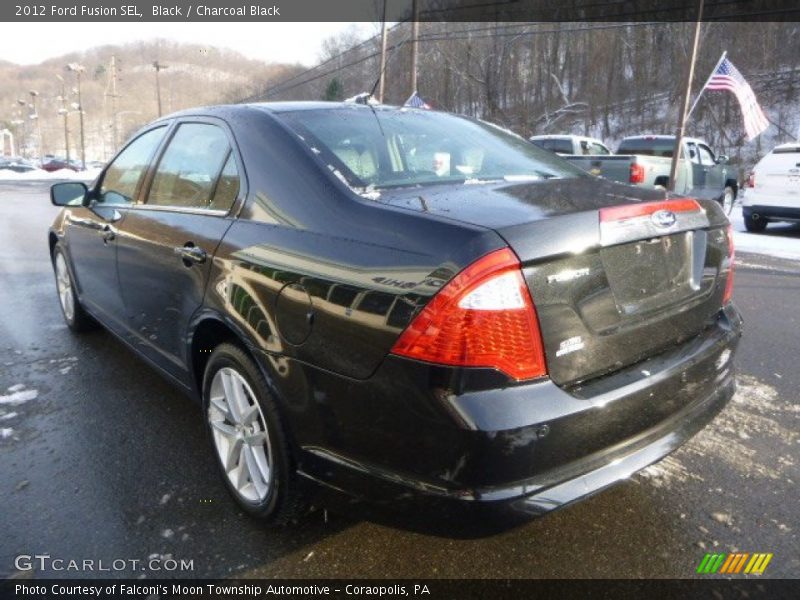 Black / Charcoal Black 2012 Ford Fusion SEL