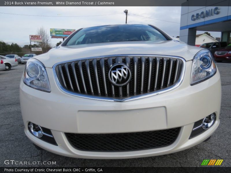 White Diamond Tricoat / Cashmere 2014 Buick Verano Premium